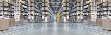 a 3PL warehouse with automation technology