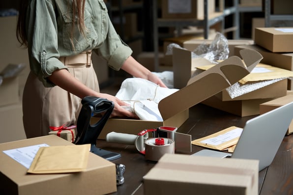 small parcel shipping in third-party logistics