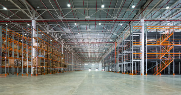 A third-party logistics (3PL) warehouse