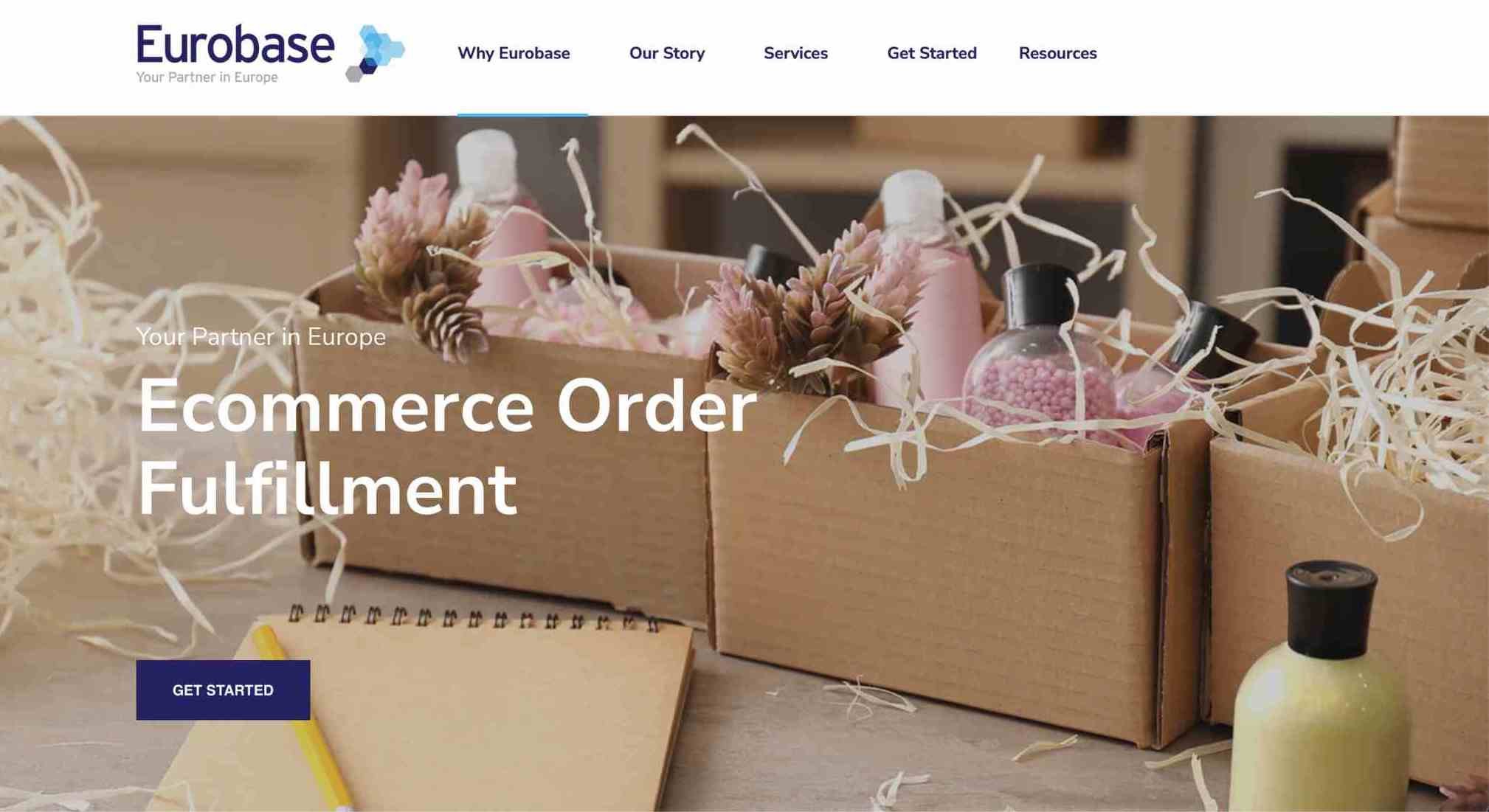 Eurobase homepage