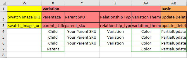 ASIN-Partial Update