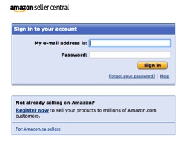 Amamzon Seller Central