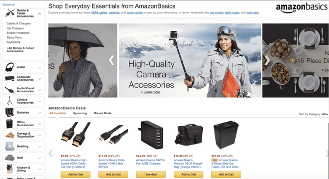 AmazonBasics-Homepage