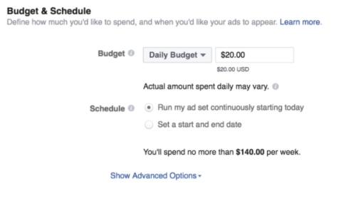 Budget and schedule | Retargeting: How To Create A Unified Customer Experience