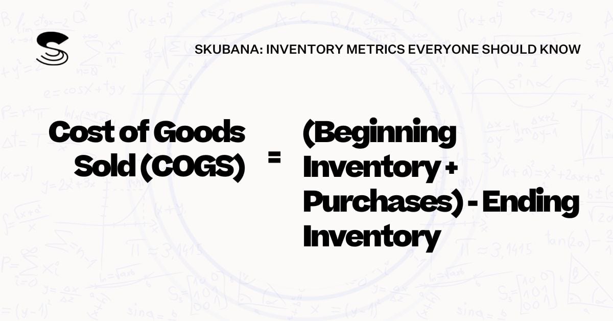 COGS formula