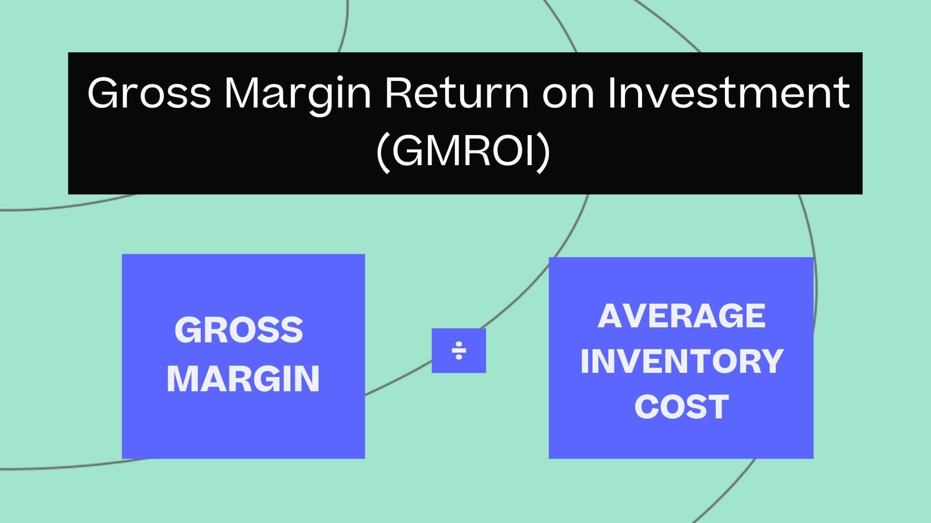 Gross Margin Return on Investment (GMROI)