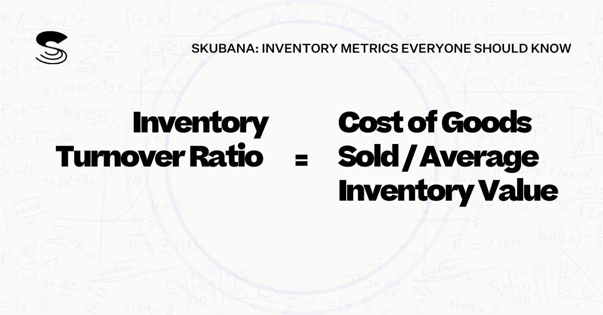 Inventory Turnover Ratio