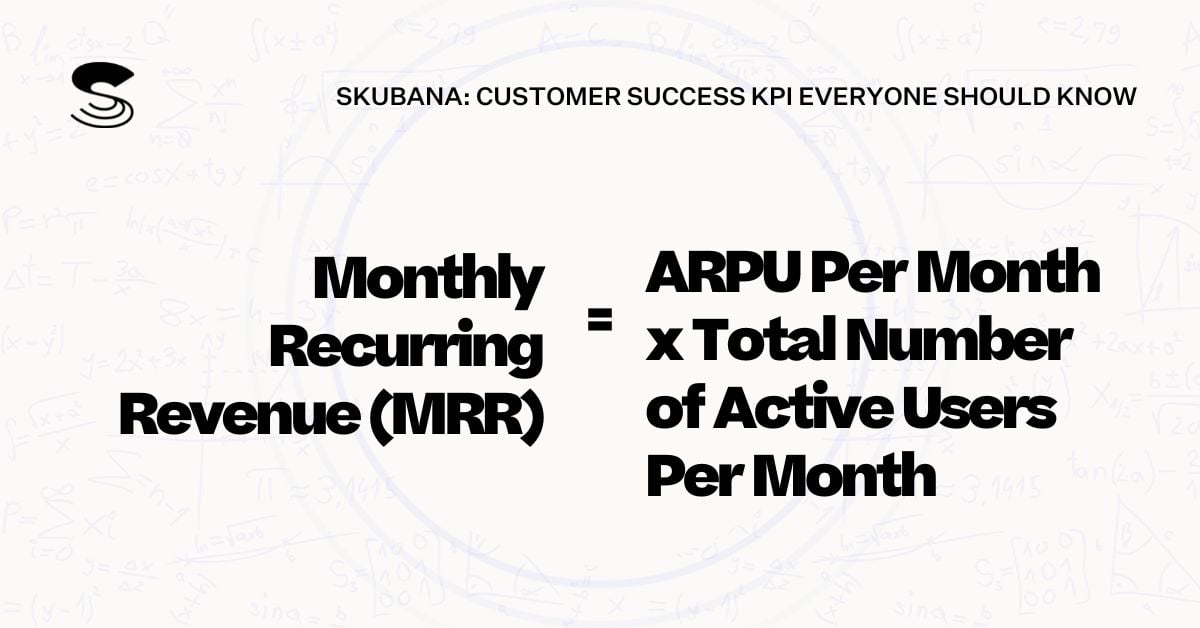 Monthly Recurring Revenue (MRR)