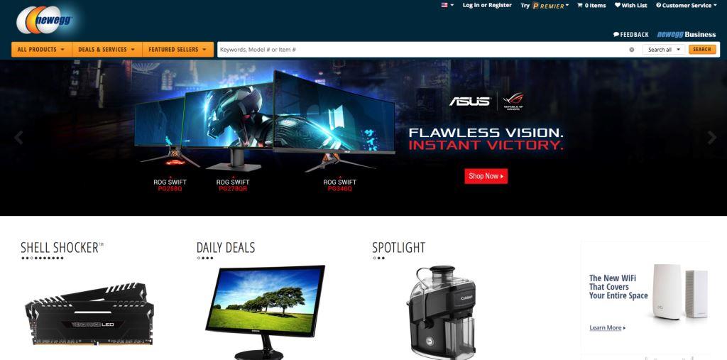 Newegg- an Ebay Alternative