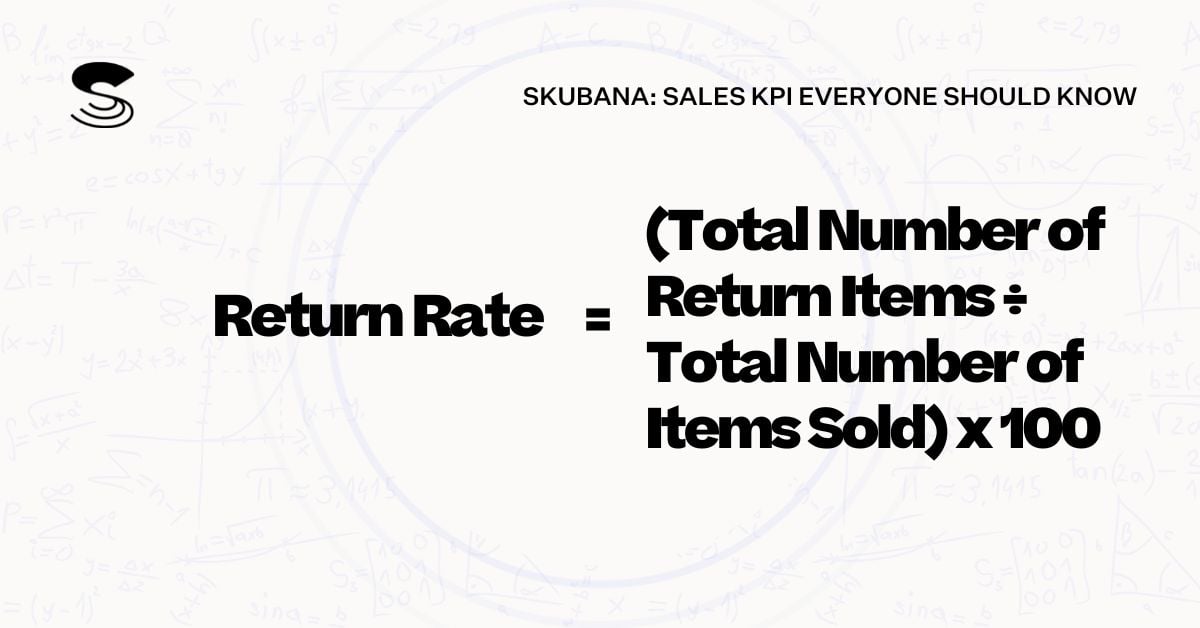 Return Rate