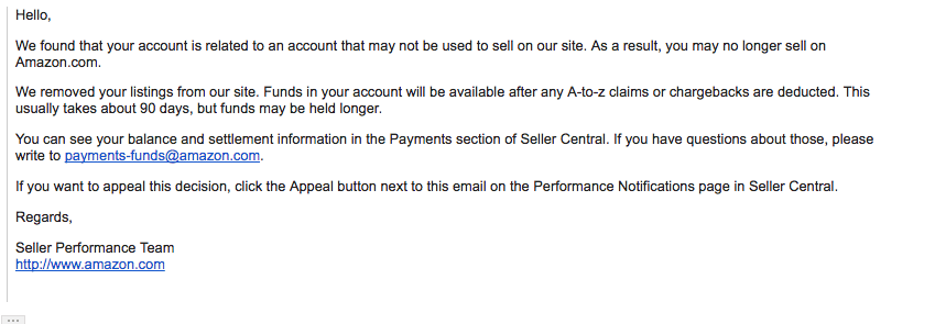 Email suspension | My 24-Hour Amazon Suspension & What to Do if You're Next