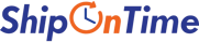 Ship on time logo