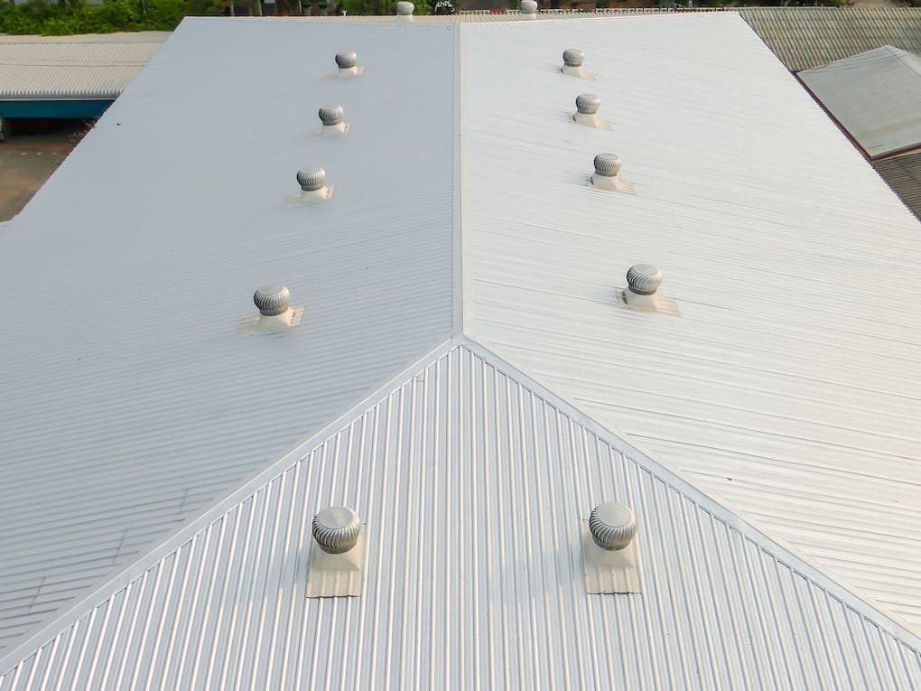 install a cool roof to cool your warehouse