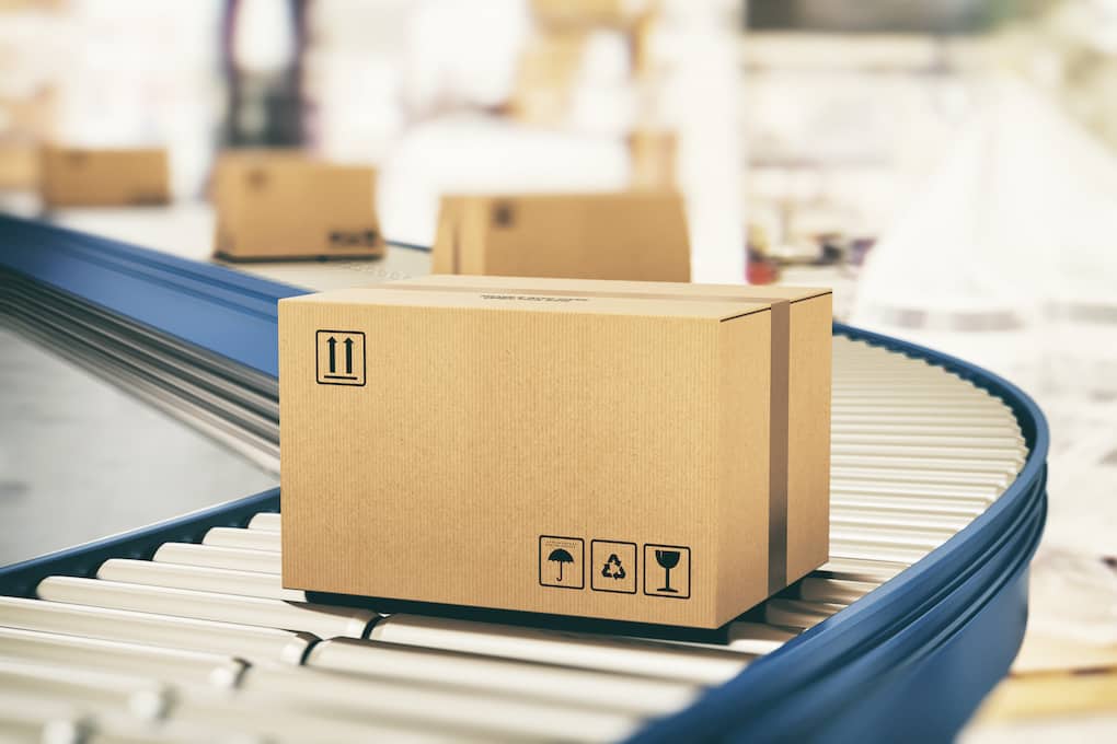 shipping package