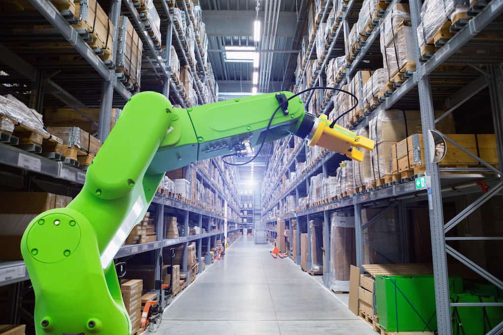 smart warehouse; warehouse types