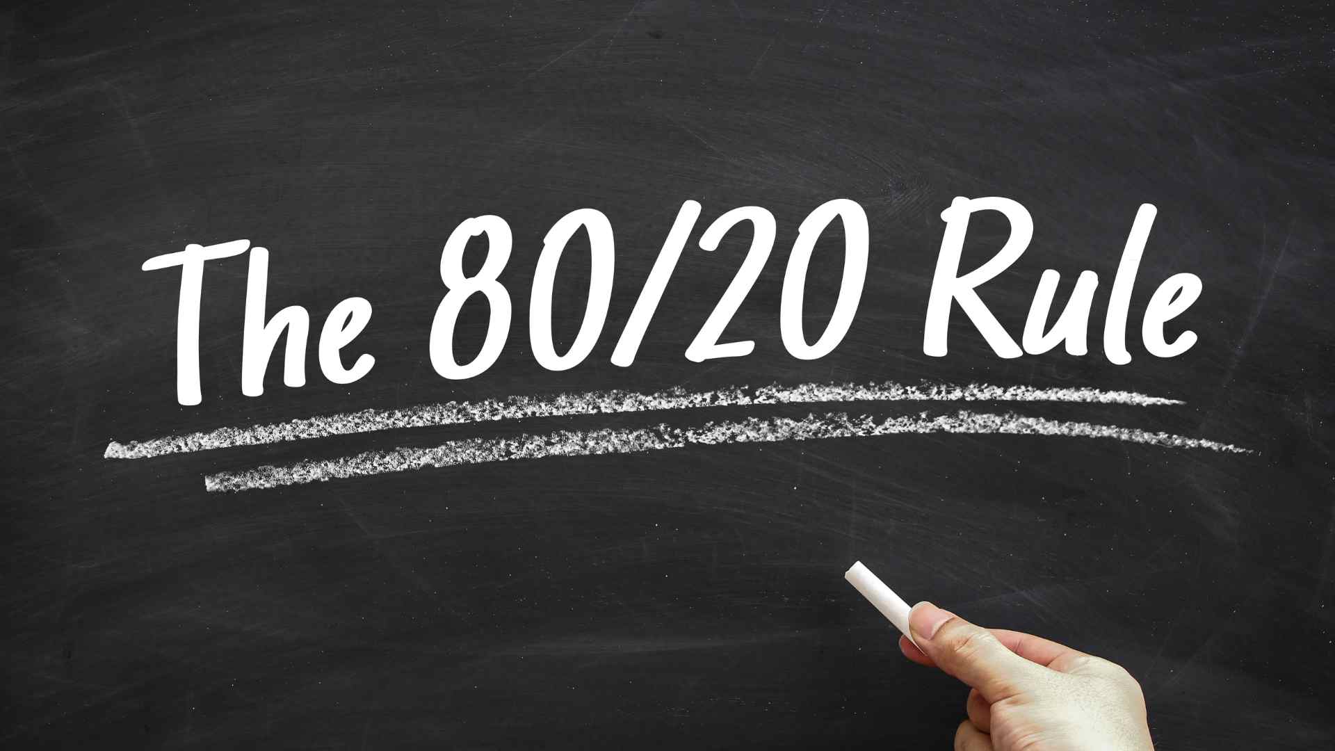 What is the 80/20 rule, and how does it apply to e-commerce?